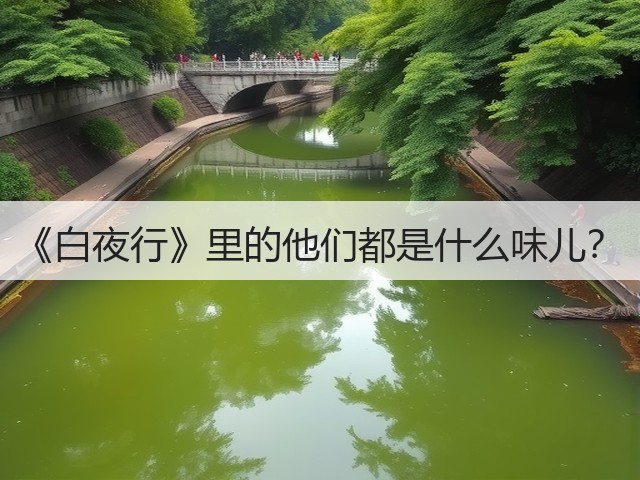 《白夜行》里的他们都是什么味儿?(图3) 《白夜行》里的他们都是什么味儿?(图3)