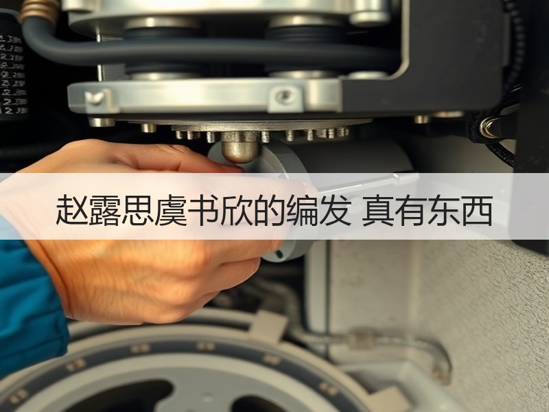 赵露思虞书欣的编发 真有东西