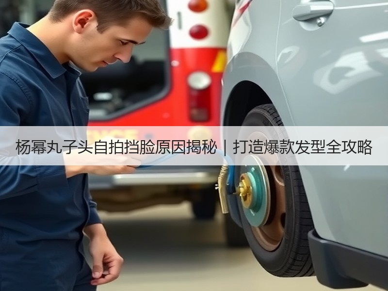 杨幂丸子头自拍挡脸原因揭秘｜打造爆款发型全攻略