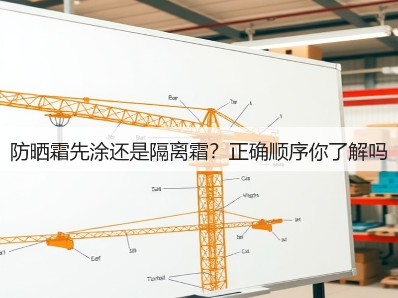 防晒霜先涂还是隔离霜？正确顺序你了解吗