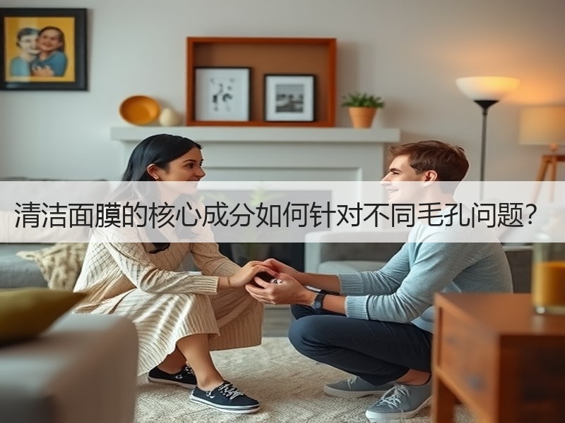 清洁面膜的核心成分如何针对不同毛孔问题？
