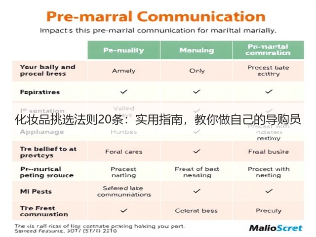 化妆品挑选法则20条:实用指南,教你做自己的导购员(图1) 化妆品挑选法则20条:实用指南,教你做自己的导购员(图1)