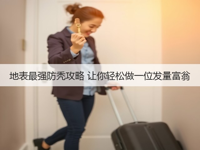 地表最强防秃攻略 让你轻松做一位发量富翁(图2) 地表最强防秃攻略 让你轻松做一位发量富翁(图2)