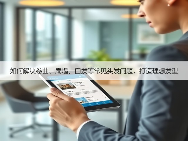 如何解决卷曲、扁塌、白发等常见头发问题,打造理想发型(图1) 如何解决卷曲、扁塌、白发等常见头发问题,打造理想发型(图1)