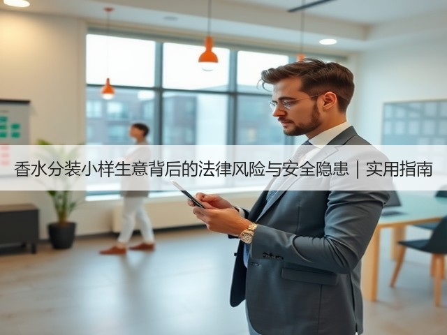 香水分装小样生意背后的法律风险与安全隐患|实用指南(图3) 香水分装小样生意背后的法律风险与安全隐患|实用指南(图3)