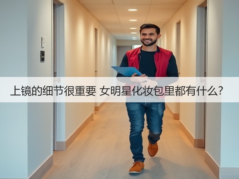 上镜的细节很重要 女明星化妆包里都有什么？