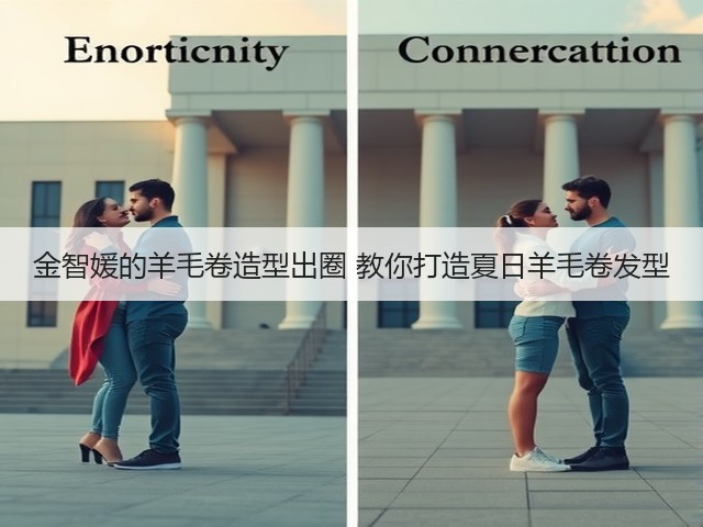 金智媛的羊毛卷造型出圈 教你打造夏日羊毛卷发型(图2)