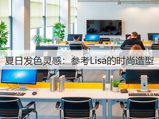 夏日发色灵感：参考Lisa的时尚造型(图1)
