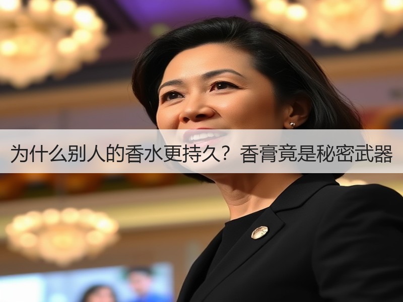 为什么别人的香水更持久？香膏竟是秘密武器