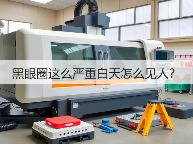 黑眼圈这么严重白天怎么见人？(图1)
