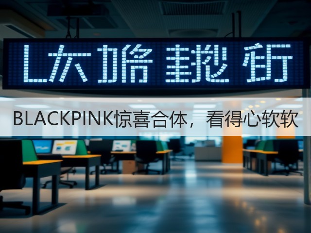 BLACKPINK惊喜合体,看得心软软(图2) BLACKPINK惊喜合体,看得心软软(图2)