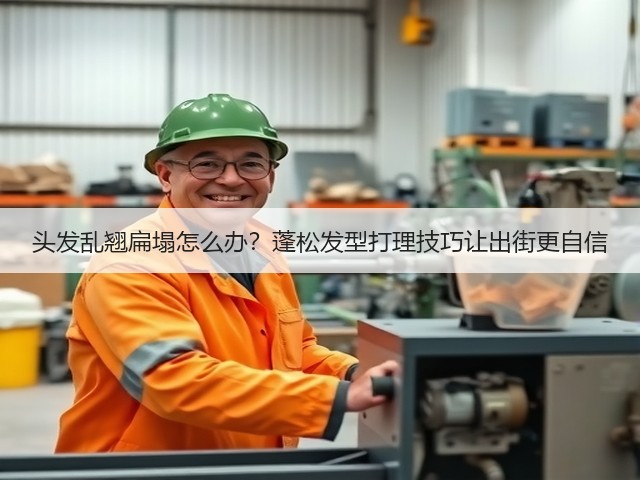 头发乱翘扁塌怎么办？蓬松发型打理技巧让出街更自信(图2)