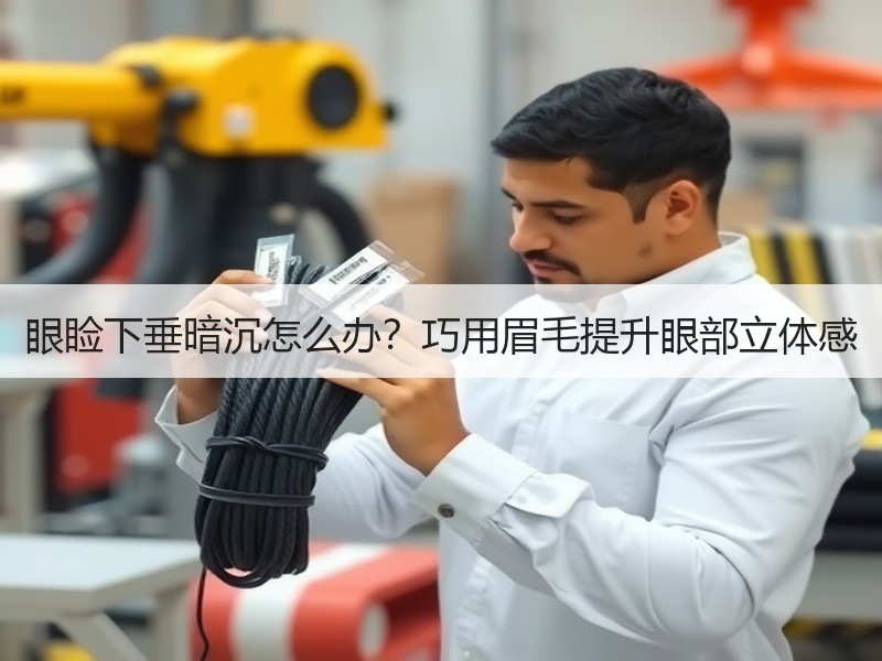 眼睑下垂暗沉怎么办？巧用眉毛提升眼部立体感