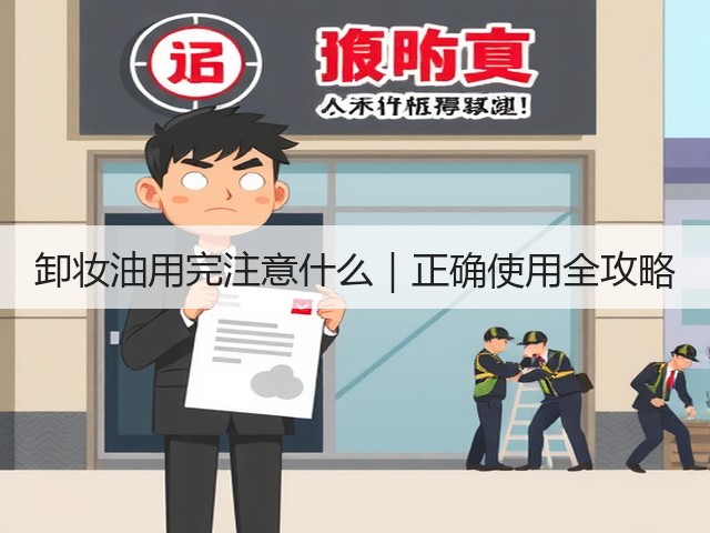 卸妆油用完注意什么｜正确使用全攻略(图1)