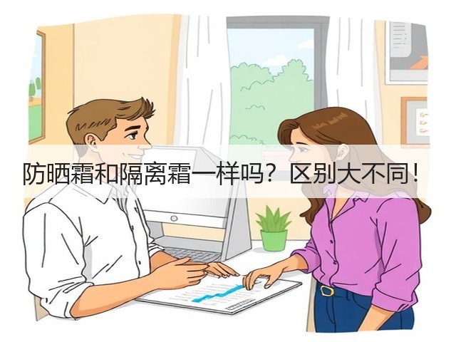 防晒霜和隔离霜一样吗？区别大不同！(图2)