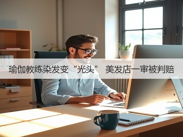 瑜伽教练染发变“光头” 美发店一审被判赔(图3)