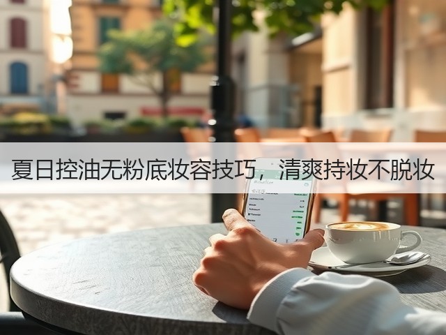 夏日控油无粉底妆容技巧,清爽持妆不脱妆(图2) 夏日控油无粉底妆容技巧,清爽持妆不脱妆(图2)