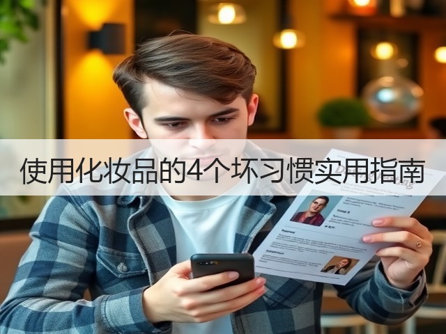 使用化妆品的4个坏习惯实用指南(图3) 使用化妆品的4个坏习惯实用指南(图3)