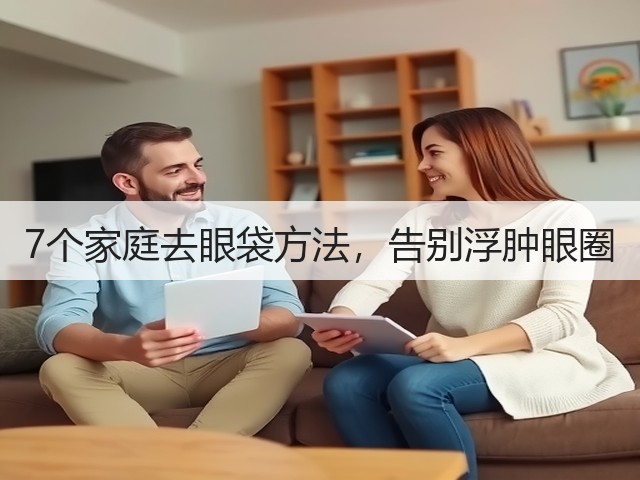 7个家庭去眼袋方法，告别浮肿眼圈(图2)