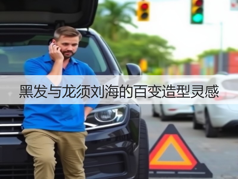 黑发与龙须刘海的百变造型灵感
