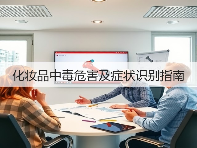 化妆品中毒危害及症状识别指南(图3) 化妆品中毒危害及症状识别指南(图3)