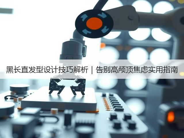 黑长直发型设计技巧解析|告别高颅顶焦虑实用指南(图2) 黑长直发型设计技巧解析|告别高颅顶焦虑实用指南(图2)