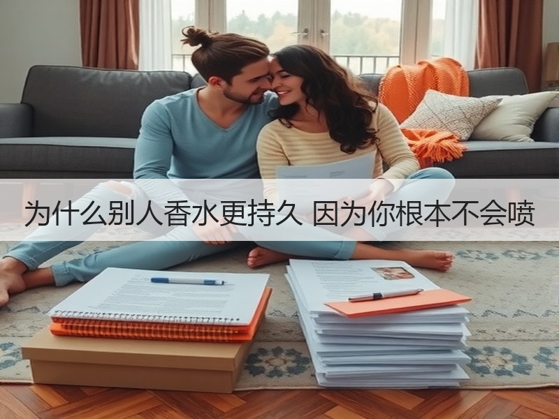 为什么别人香水更持久 因为你根本不会喷