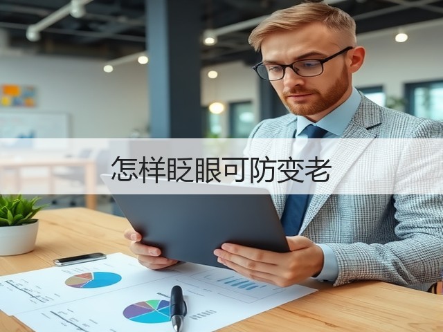 怎样眨眼可防变老(图2) 怎样眨眼可防变老(图2)