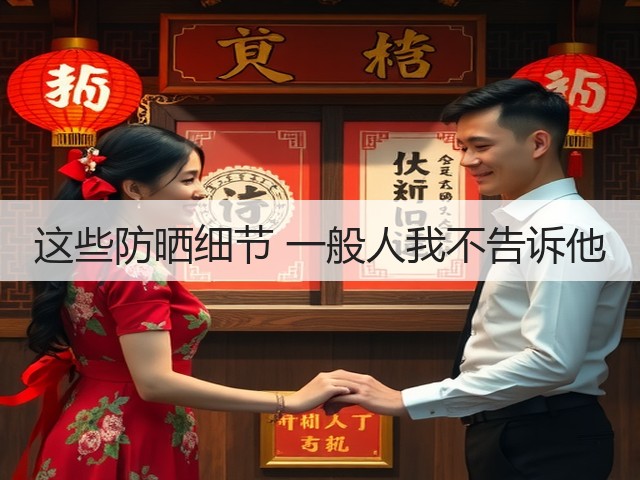这些防晒细节 一般人我不告诉他(图2) 这些防晒细节 一般人我不告诉他(图2)