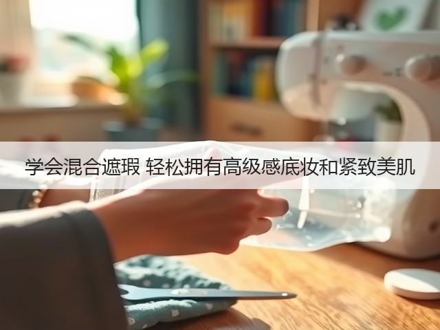 学会混合遮瑕 轻松拥有高级感底妆和紧致美肌(图2)