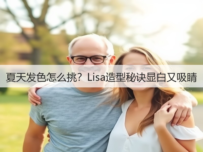 夏天发色怎么挑？Lisa造型秘诀显白又吸睛