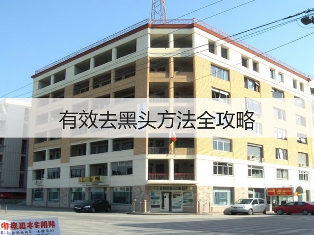 有效去黑头方法全攻略(图1) 有效去黑头方法全攻略(图1)