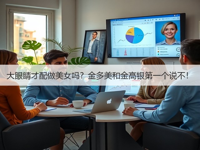 大眼睛才配做美女吗?金多美和金高银第一个说不!(图3) 大眼睛才配做美女吗?金多美和金高银第一个说不!(图3)