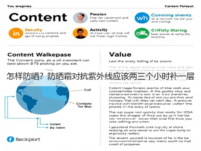 怎样防晒?防晒霜对抗紫外线应该两三个小时补一层(图3) 怎样防晒?防晒霜对抗紫外线应该两三个小时补一层(图3)