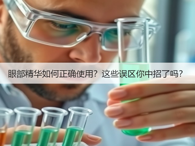 眼部精华如何正确使用?这些误区你中招了吗?(图3) 眼部精华如何正确使用?这些误区你中招了吗?(图3)