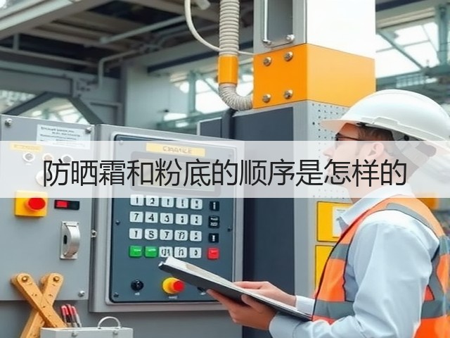 防晒霜和粉底的顺序是怎样的(图2) 防晒霜和粉底的顺序是怎样的(图2)