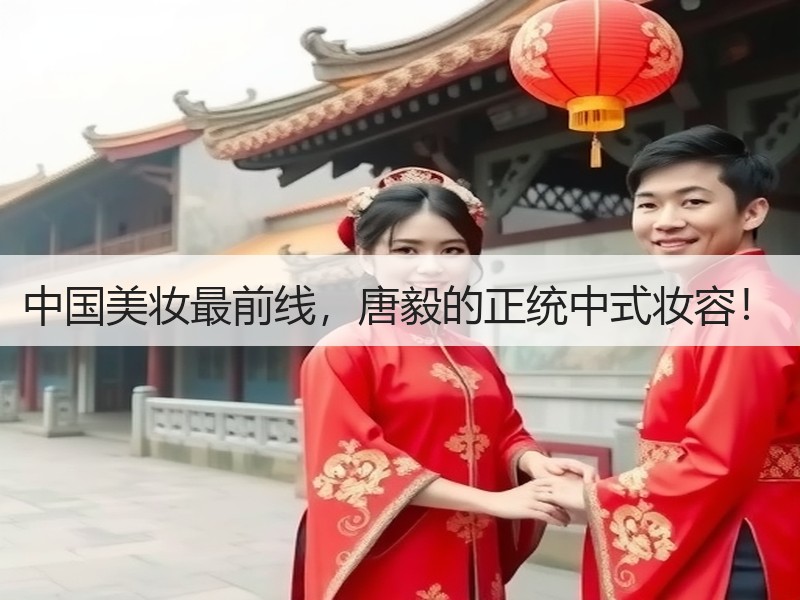 中国美妆最前线，唐毅的正统中式妆容！