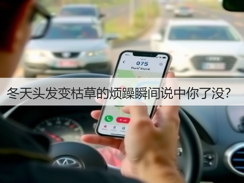 冬天头发变枯草的烦躁瞬间说中你了没？