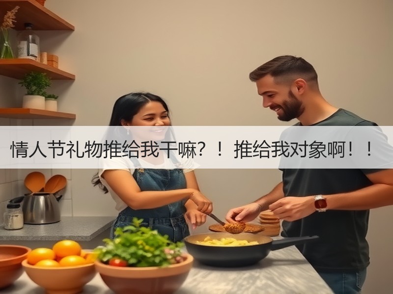 情人节礼物推给我干嘛？！推给我对象啊！！