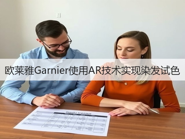 欧莱雅Garnier使用AR技术实现染发试色(图3) 欧莱雅Garnier使用AR技术实现染发试色(图3)