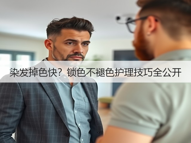 染发掉色快？锁色不褪色护理技巧全公开(图3)