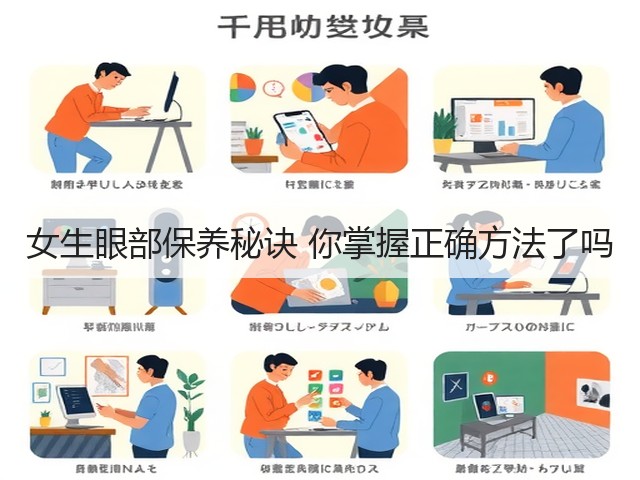 女生眼部保养秘诀 你掌握正确方法了吗(图1) 女生眼部保养秘诀 你掌握正确方法了吗(图1)
