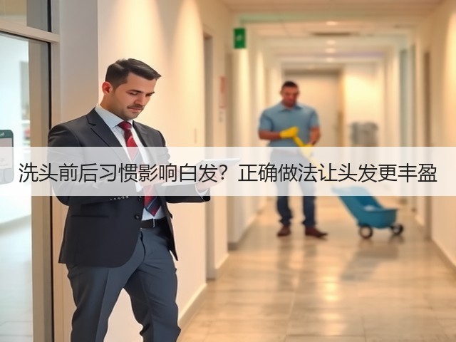 洗头前后习惯影响白发?正确做法让头发更丰盈(图1) 洗头前后习惯影响白发?正确做法让头发更丰盈(图1)