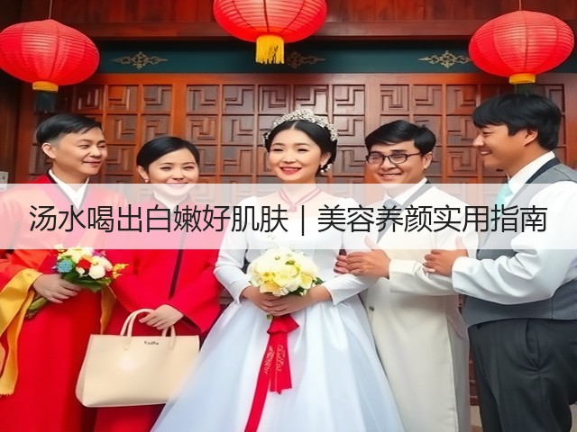 汤水喝出白嫩好肌肤|美容养颜实用指南(图1) 汤水喝出白嫩好肌肤|美容养颜实用指南(图1)