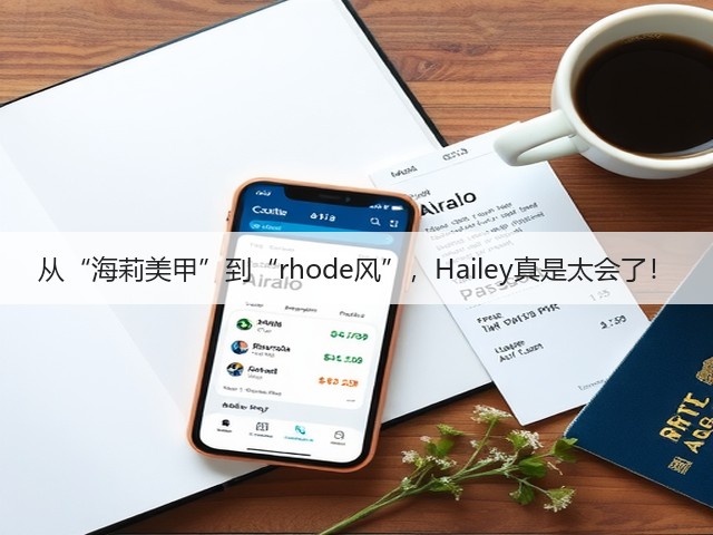 从“海莉美甲”到“rhode风”,Hailey真是太会了!(图3) 从“海莉美甲”到“rhode风”,Hailey真是太会了!(图3)