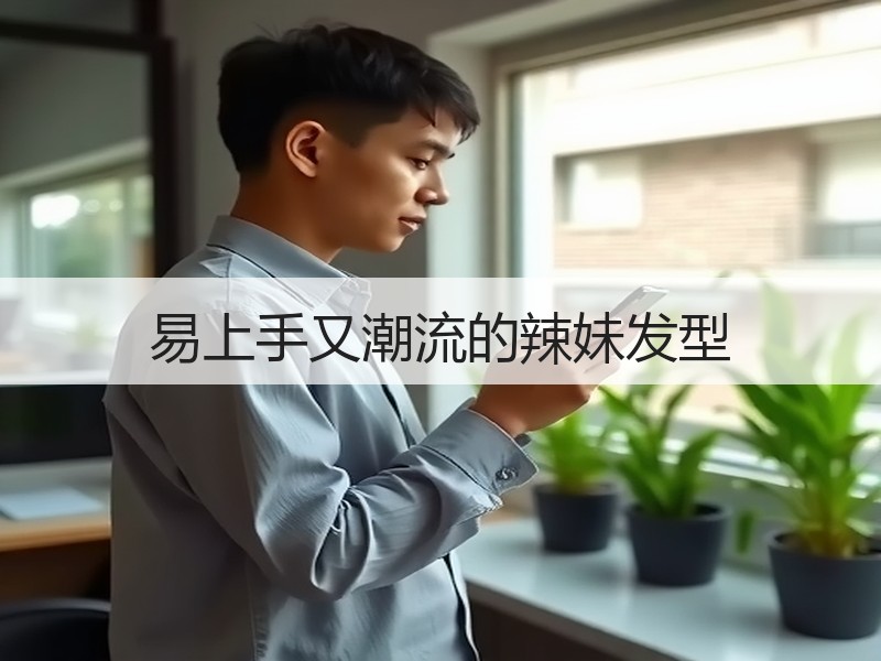 易上手又潮流的辣妹发型