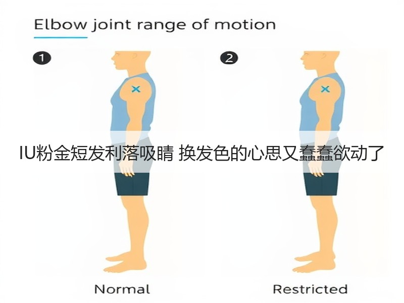 IU粉金短发利落吸睛 换发色的心思又蠢蠢欲动了