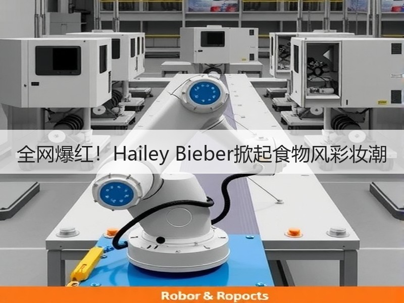 全网爆红！Hailey Bieber掀起食物风彩妆潮