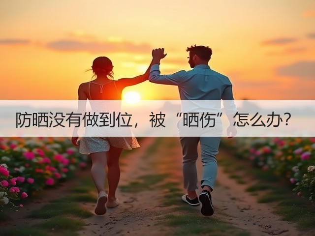 防晒没有做到位，被“晒伤”怎么办？(图1)