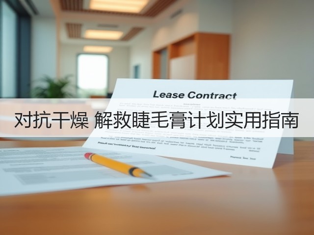 对抗干燥 解救睫毛膏计划实用指南(图1) 对抗干燥 解救睫毛膏计划实用指南(图1)